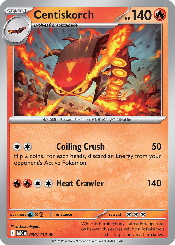 Centiskorch - Mega Evolution SET-30