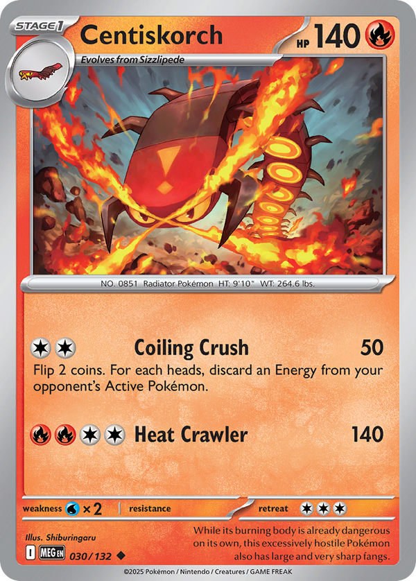 Centiskorch - Mega Evolution SET-30