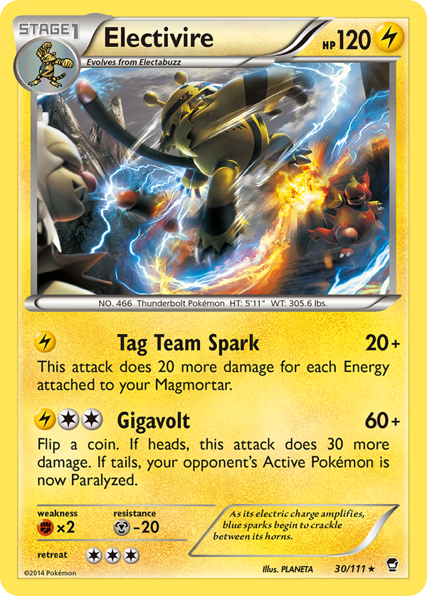 Electivire - Furious Fists SET-30