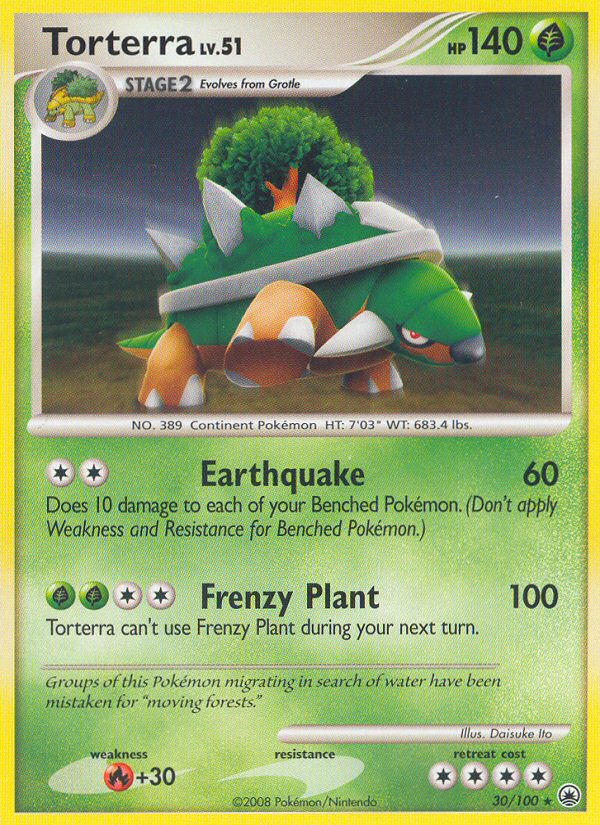 Torterra - Majestic Dawn SET-30