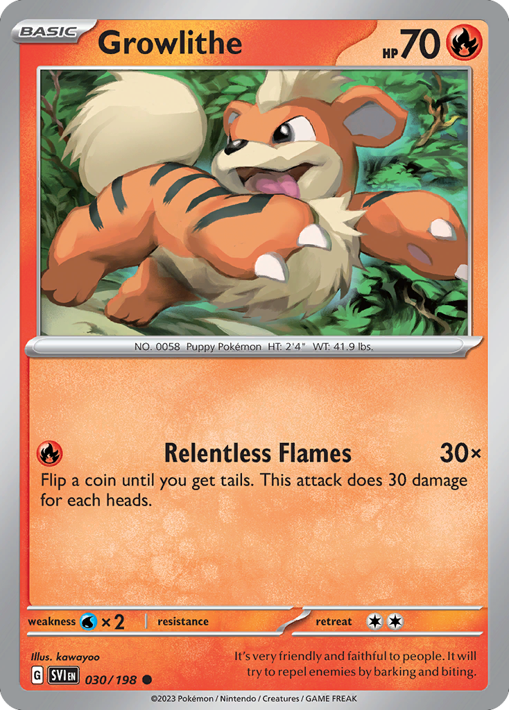 Growlithe - Scarlet & Violet SET-30