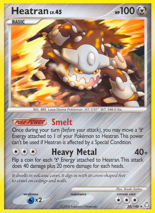 Heatran - Legends Awakened SET-30