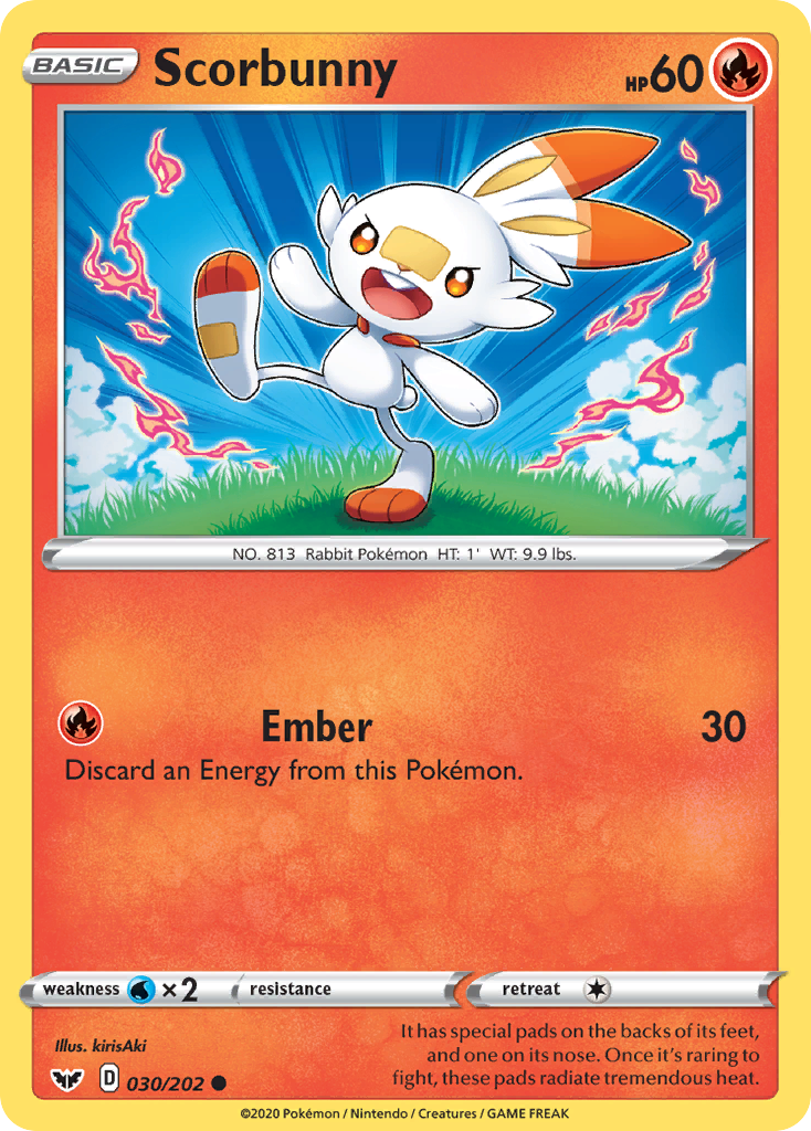 Scorbunny - Sword & Shield SET-30