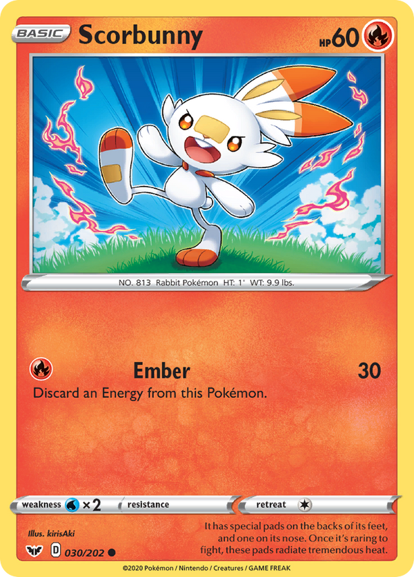 Scorbunny - Sword & Shield SET-30