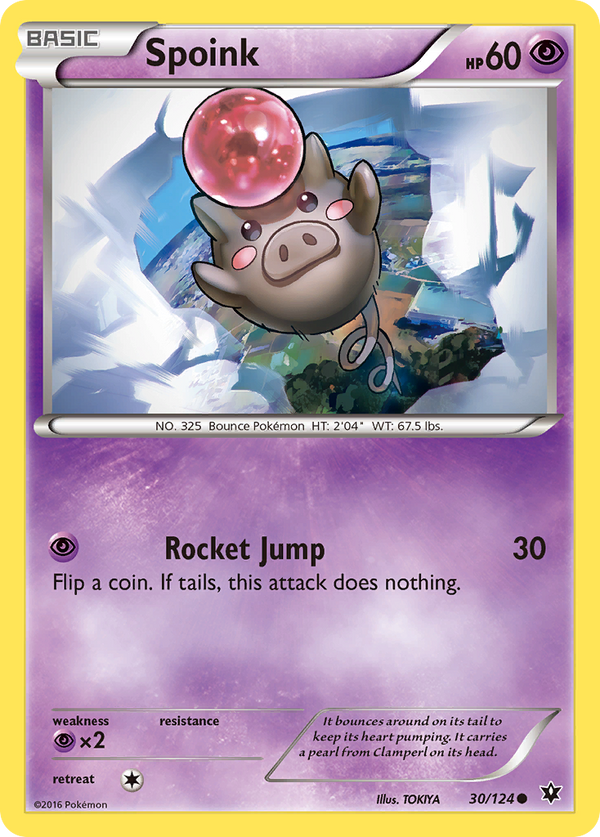 Spoink - Fates Collide SET-30