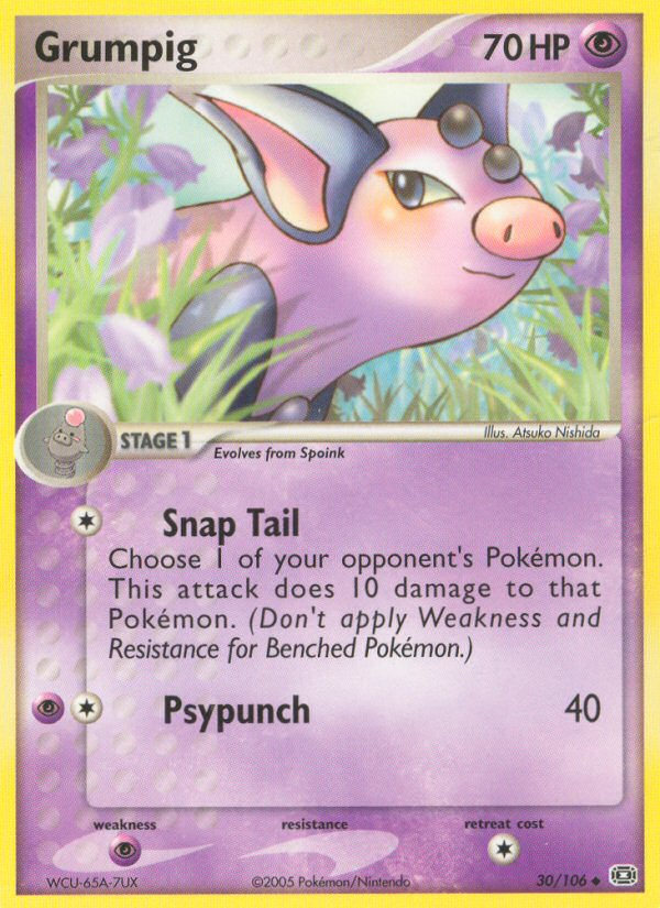 Grumpig - Emerald SET-30