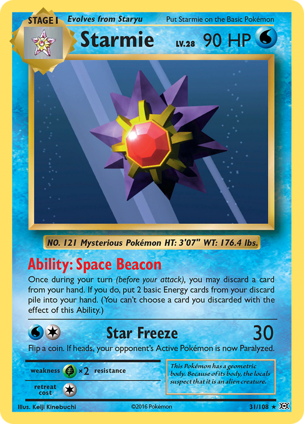 Starmie - Evolutions SET-31
