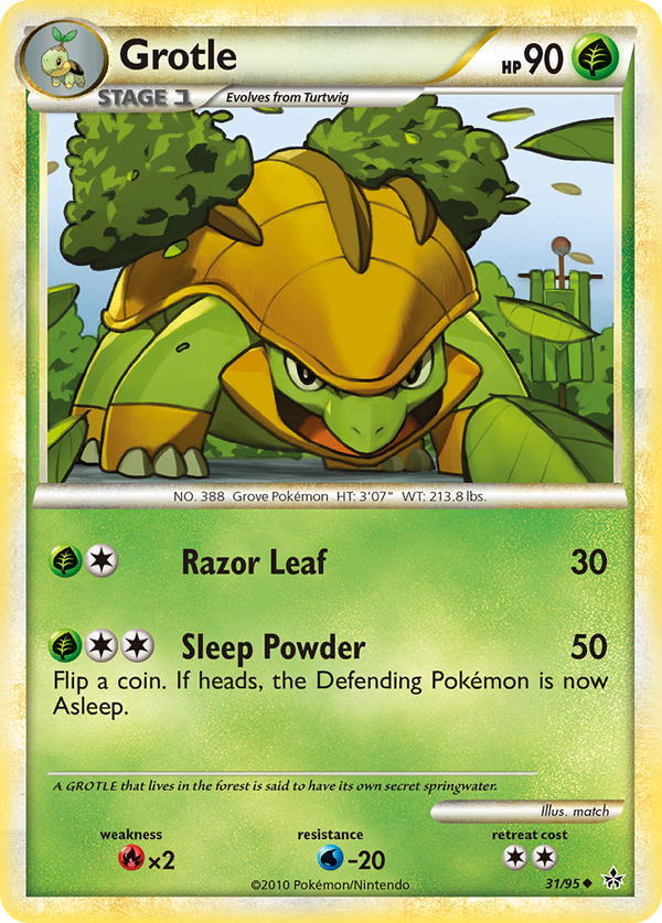 Grotle - HS Unleashed SET-31