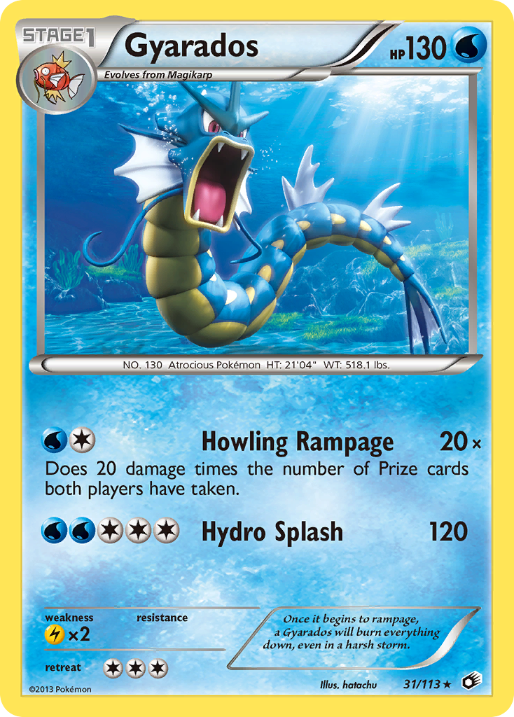 Gyarados - Legendary Treasures SET-31