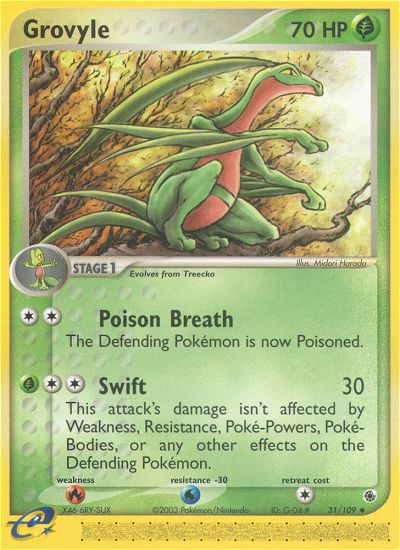 Grovyle - Ruby & Sapphire SET-31