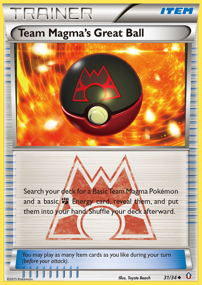 Team Magma's Great Ball - Double Crisis SET-31