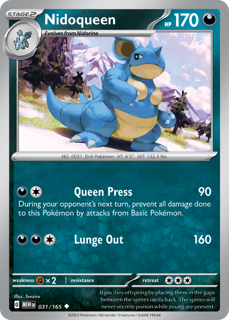 Nidoqueen - 151 SET-31