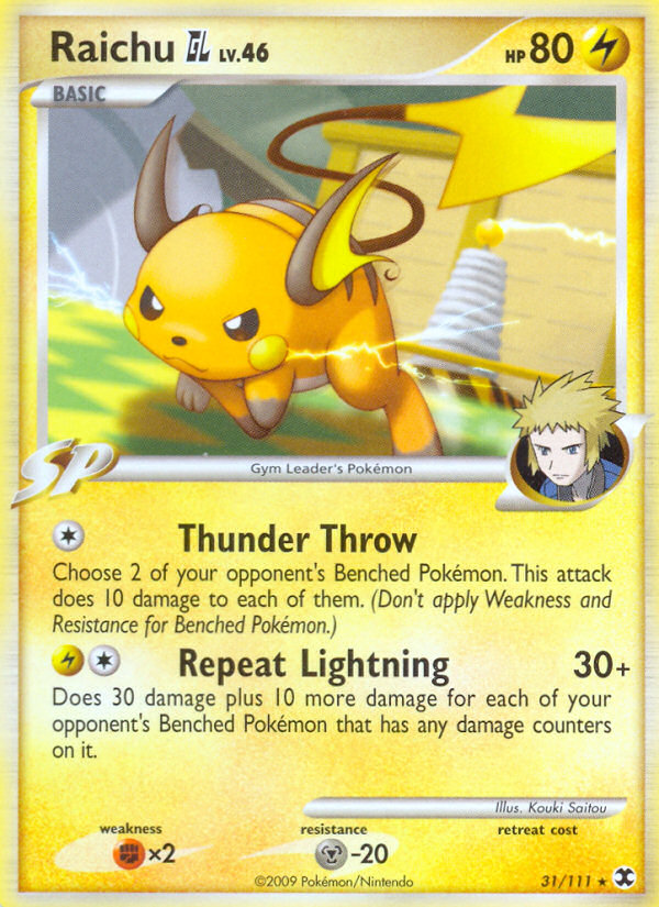 Raichu GL - Rising Rivals SET-31