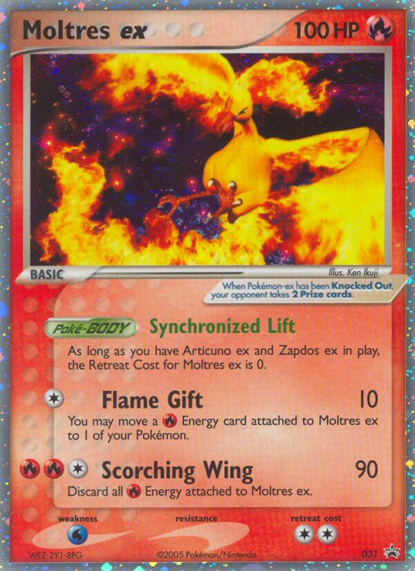 Moltres EX - Nintendo Black Star Promos SET-31