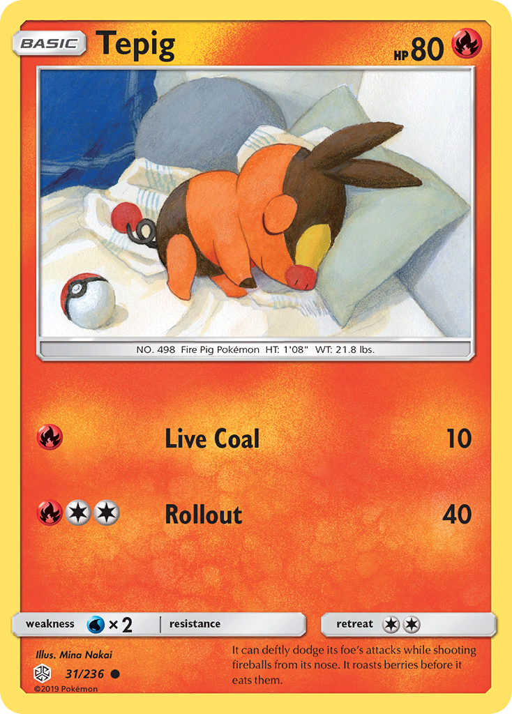 Tepig - Cosmic Eclipse SET-31