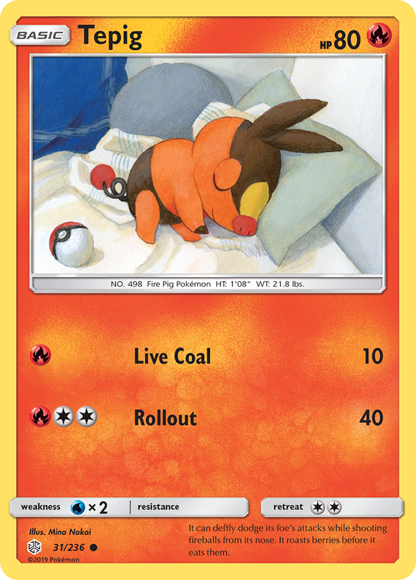 Tepig - Cosmic Eclipse SET-31