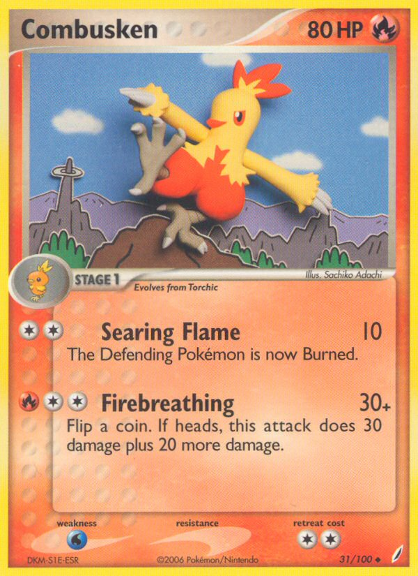 Combusken - Crystal Guardians SET-31