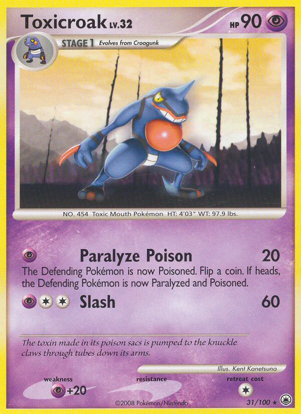 Toxicroak - Majestic Dawn SET-31