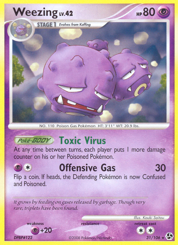 Weezing - Great Encounters SET-31