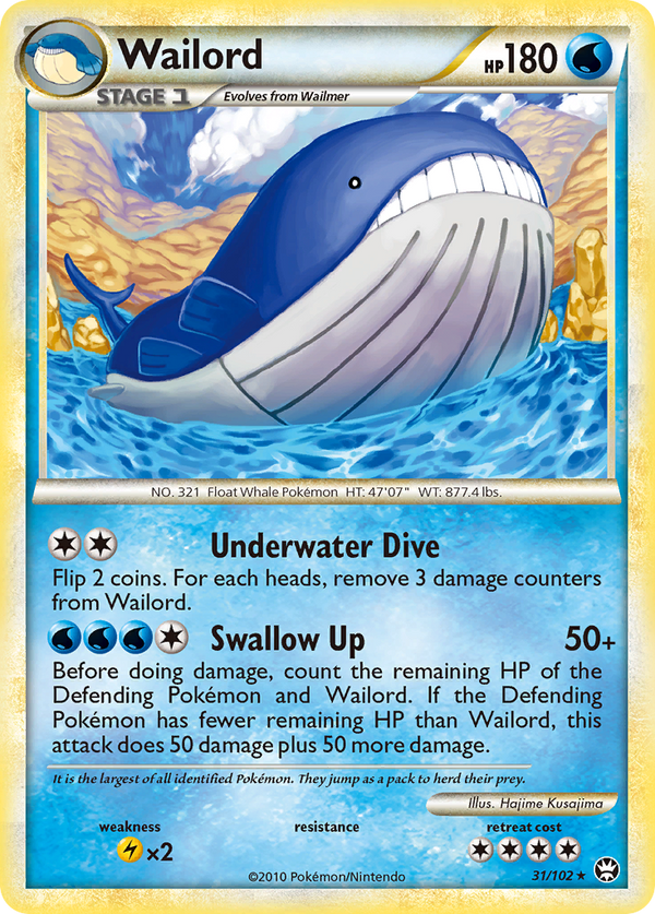 Wailord - HS Triumphant SET-31
