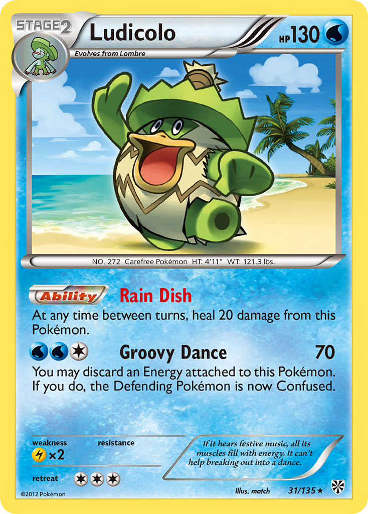 Ludicolo - Plasma Storm SET-31