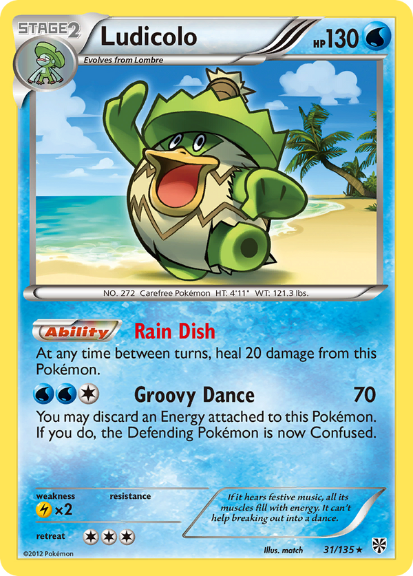 Ludicolo - Plasma Storm SET-31