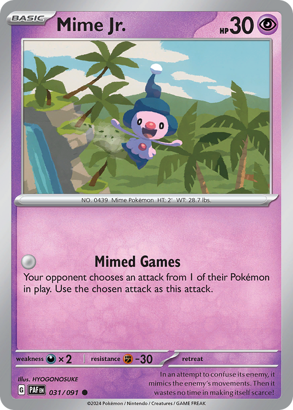 Mime Jr. - Paldean Fates SET-31