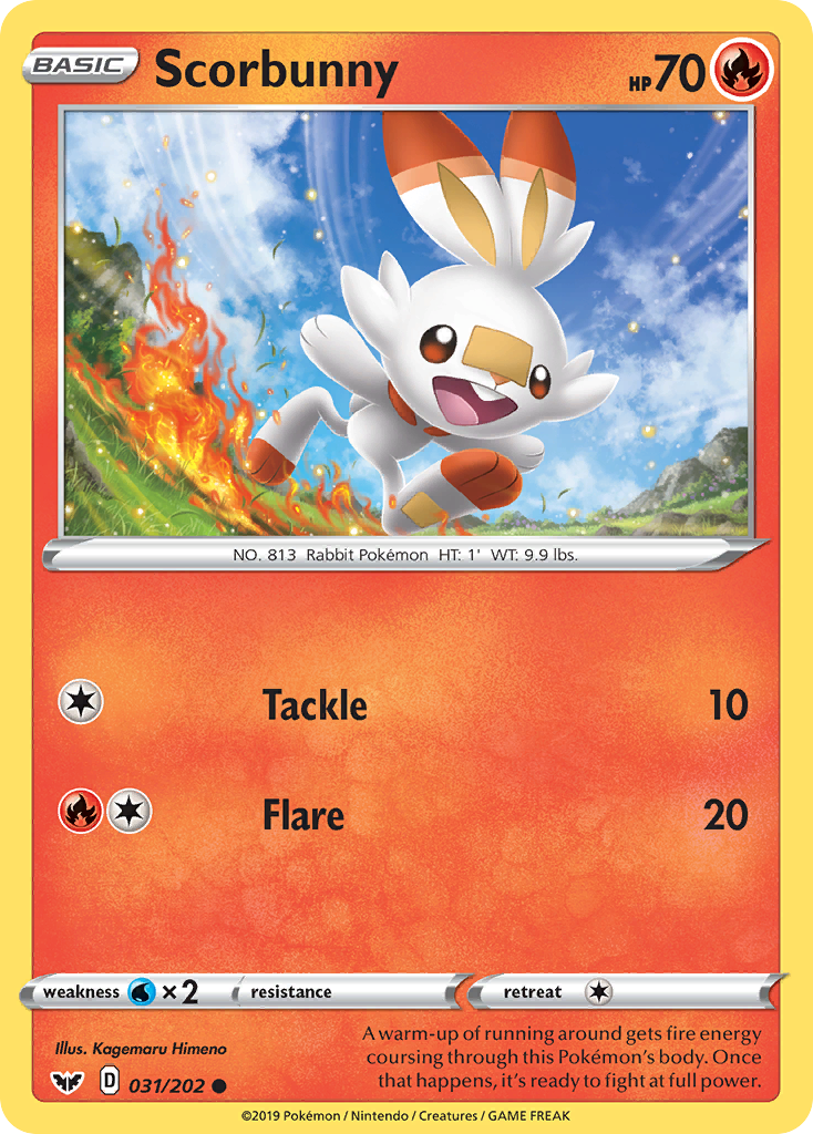 Scorbunny - Sword & Shield SET-31