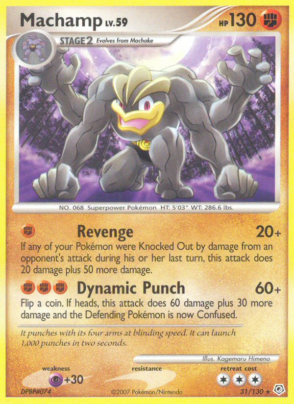 Machamp - Diamond & Pearl SET-31
