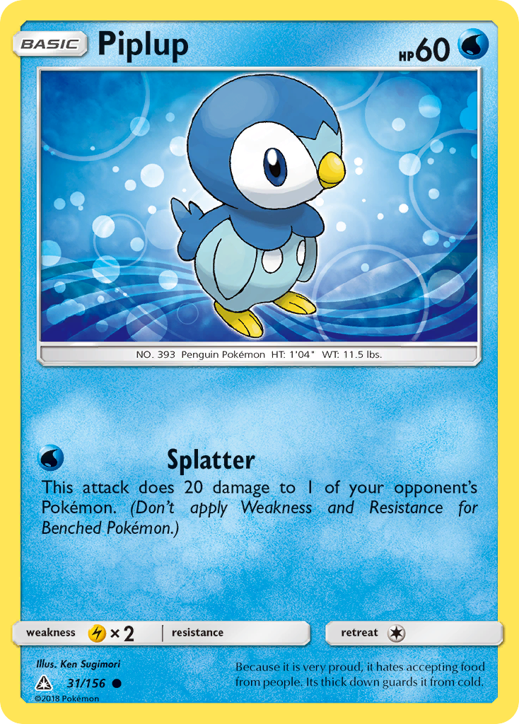 Piplup - Ultra Prism SET-31