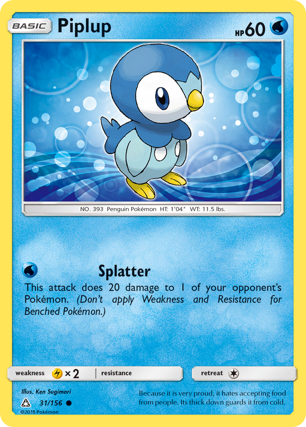 Piplup - Ultra Prism SET-31
