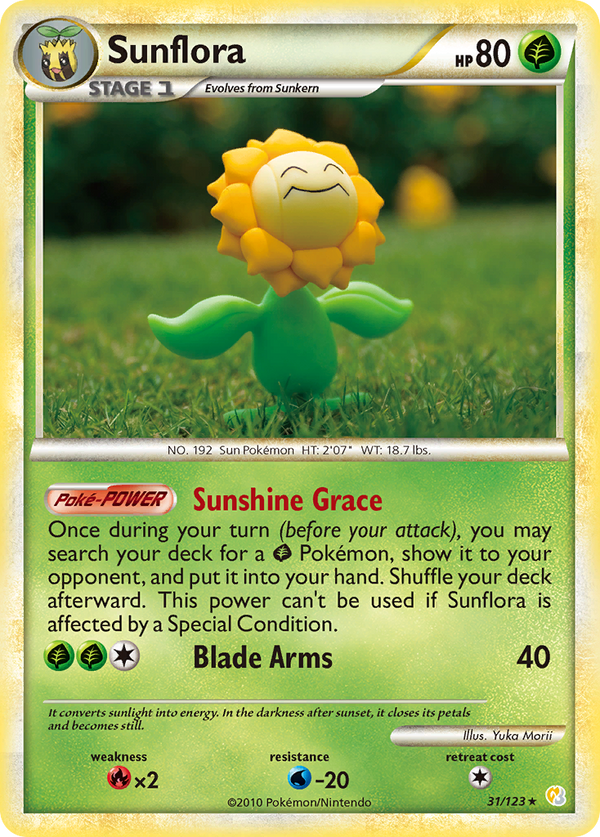 Sunflora - HeartGold & SoulSilver SET-31