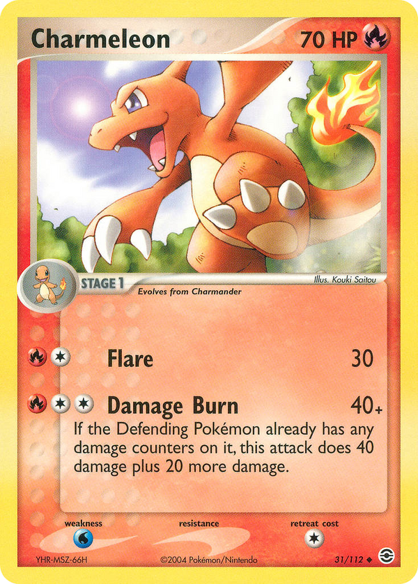 Charmeleon - FireRed & LeafGreen SET-31