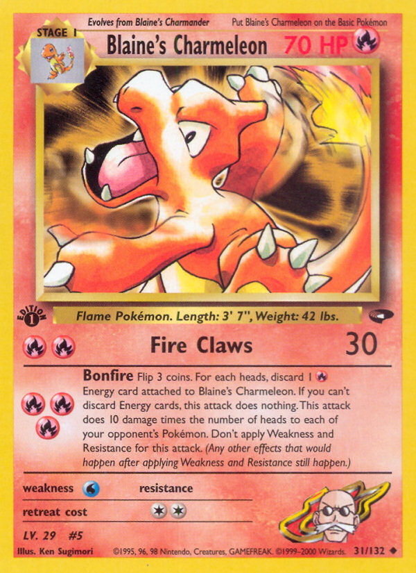 Blaine's Charmeleon - Gym Challenge SET-31