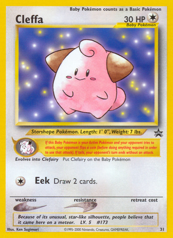 Cleffa - Wizards Black Star Promos SET-31