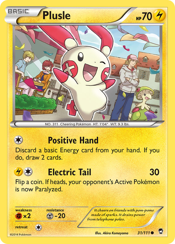 Plusle - Furious Fists SET-31