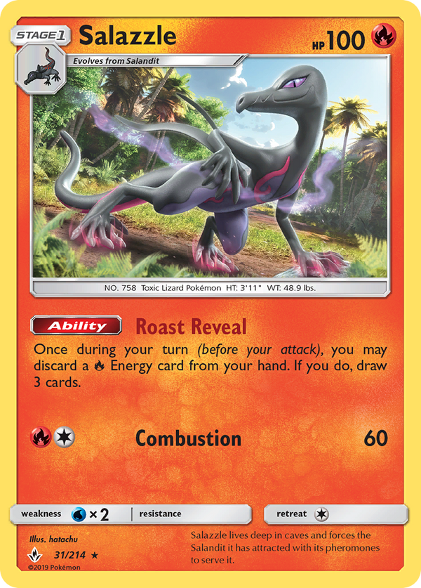 Salazzle - Unbroken Bonds SET-31