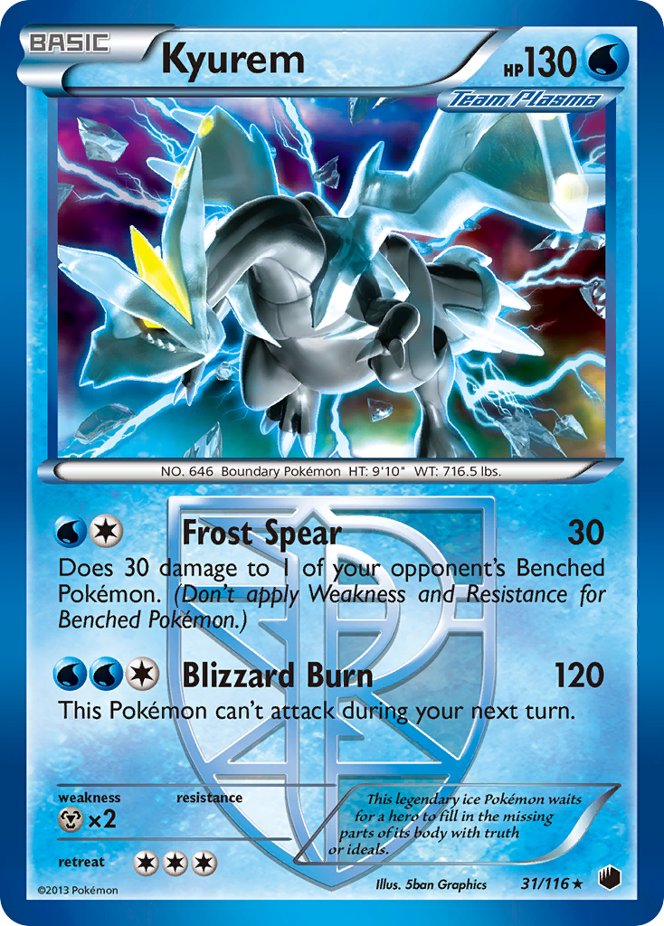 Kyurem - Plasma Freeze SET-31