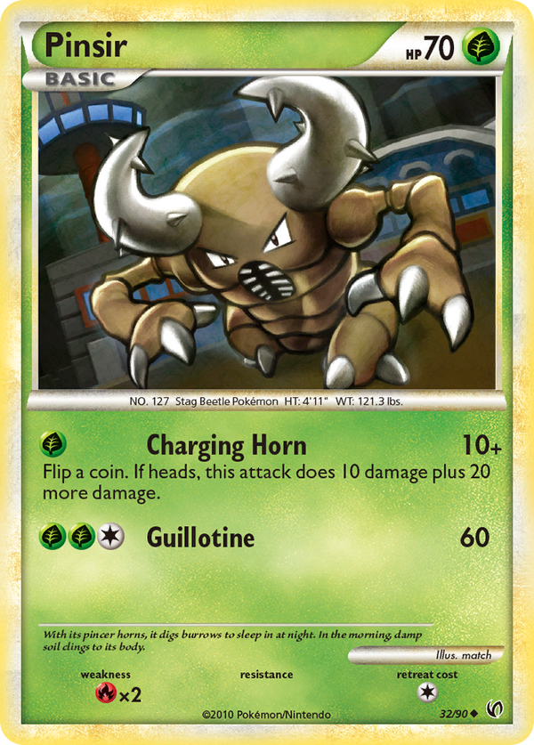 Pinsir - HS Undaunted SET-32