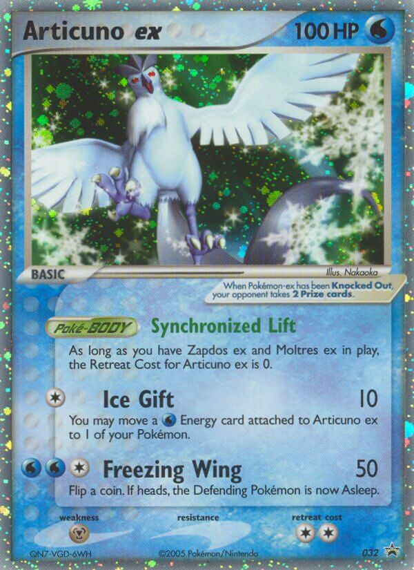 Articuno EX - Nintendo Black Star Promos SET-32