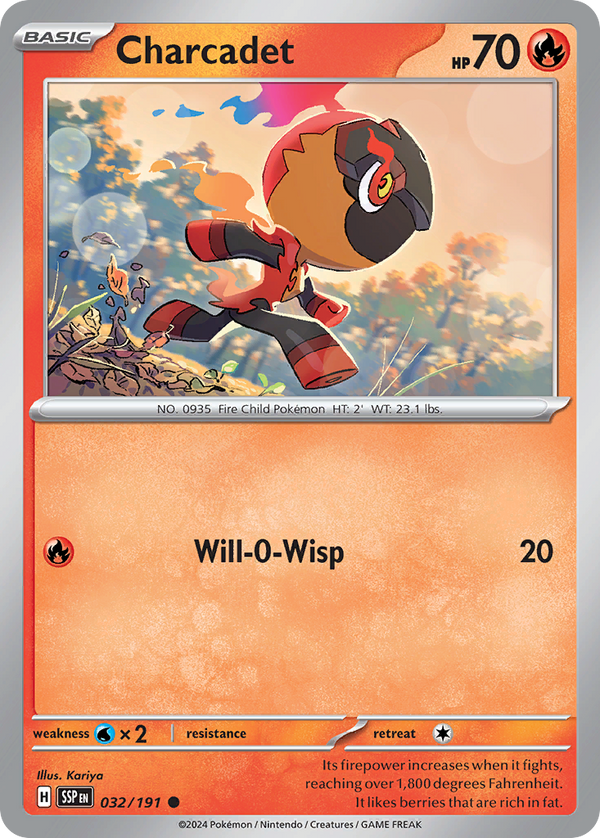 Charcadet - Surging Sparks SET-32