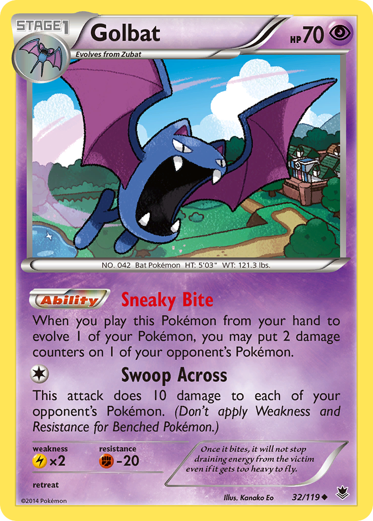 Golbat - Phantom Forces SET-32