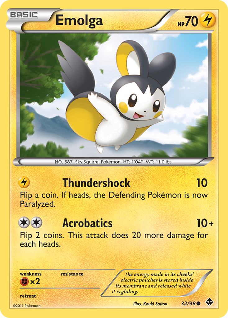 Emolga - Emerging Powers SET-32