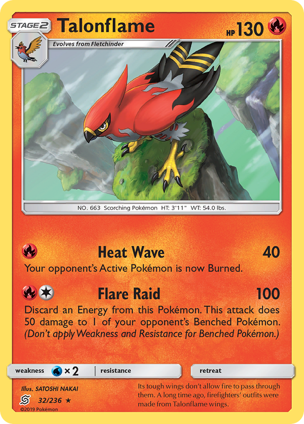 Talonflame - Unified Minds SET-32