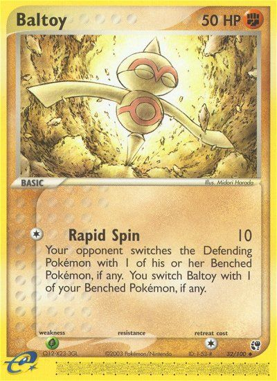 Baltoy - Sandstorm SET-32