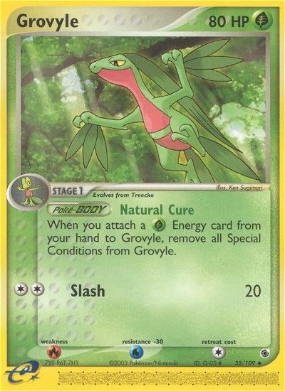 Grovyle - Ruby & Sapphire SET-32