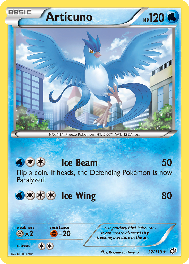 Articuno - Legendary Treasures SET-32