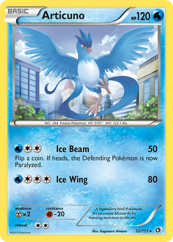 Articuno - Legendary Treasures SET-32