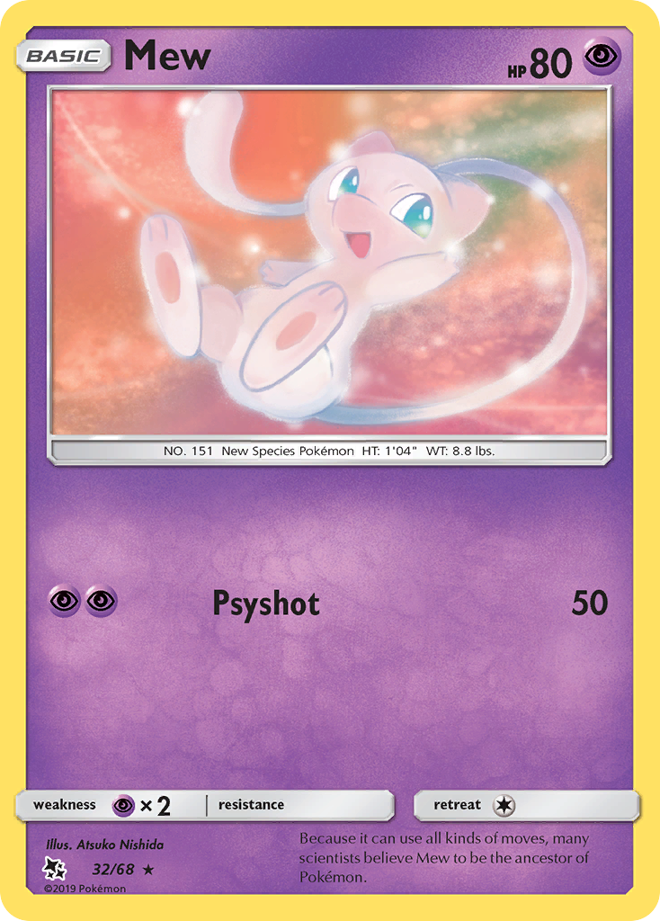 Mew - Hidden Fates SET-32