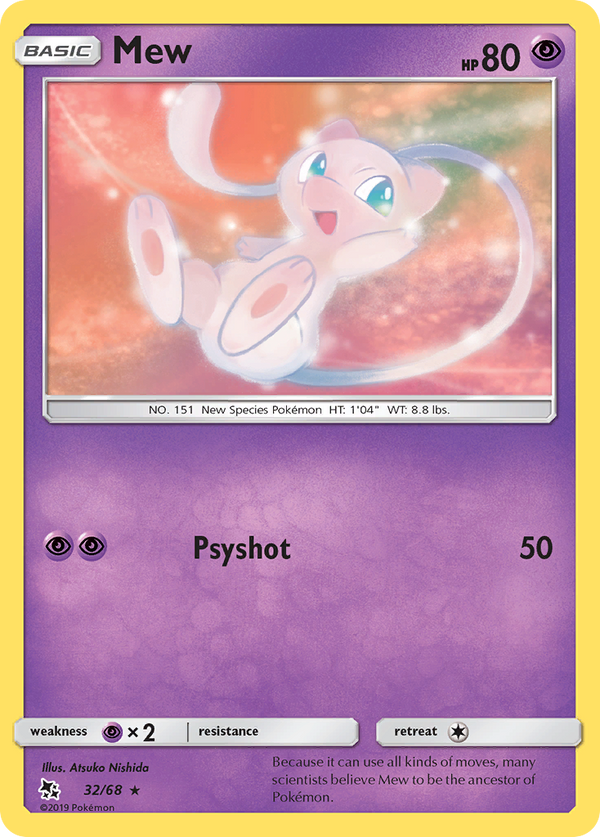 Mew - Hidden Fates SET-32